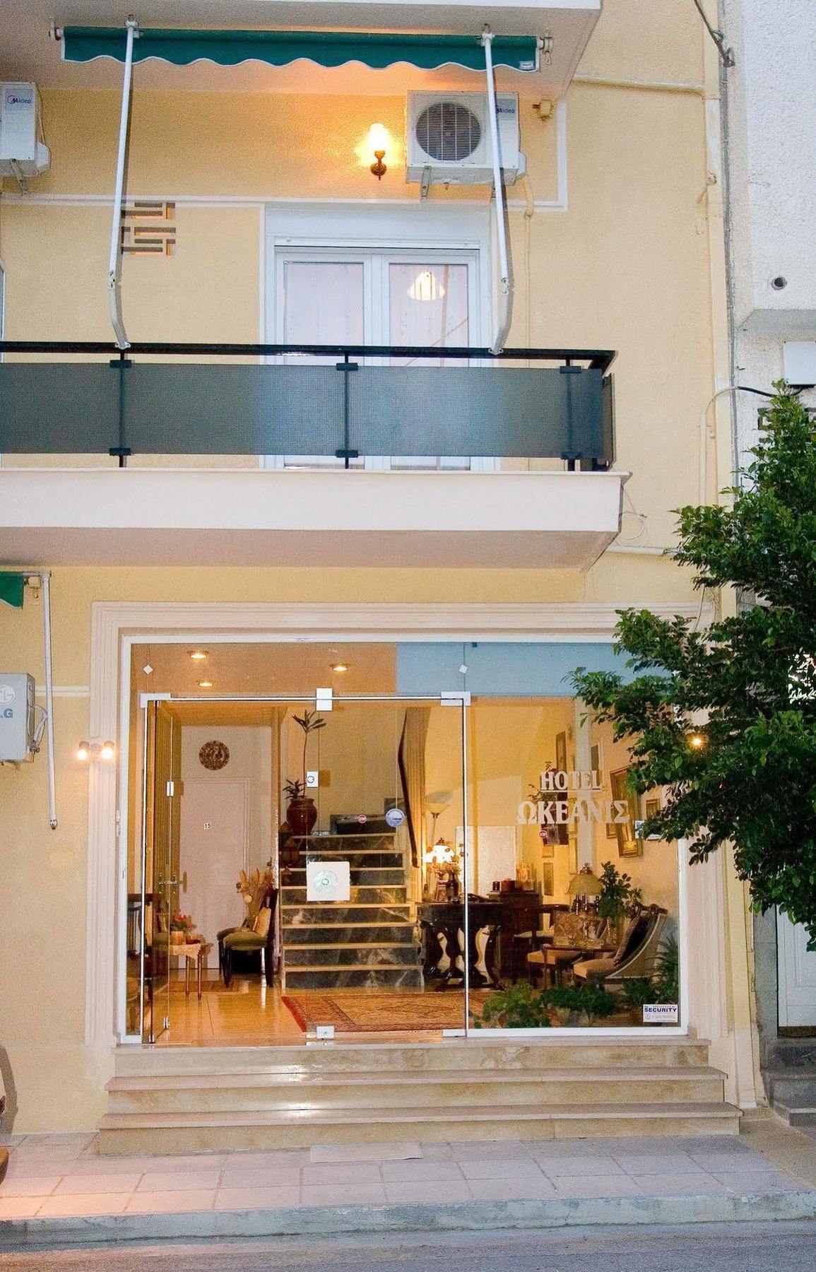Oceanis Hotel Lutrá Edipszú Kültér fotó